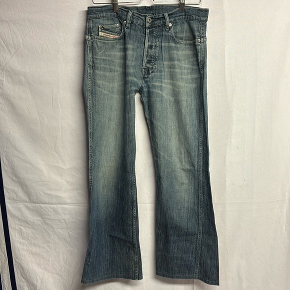 Diesel industry Women’s  Ravix Flared Jeans Size W32xL34 Hemmed to L28” - Picture 1 of 8